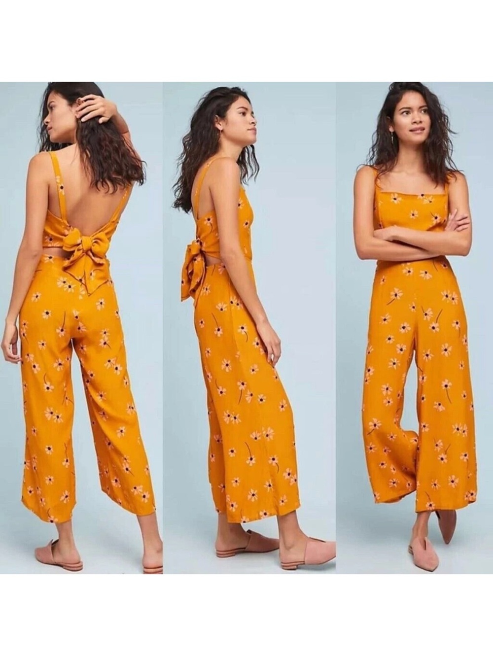 Faithfull The Brand Playa Daisy Jumpsuit